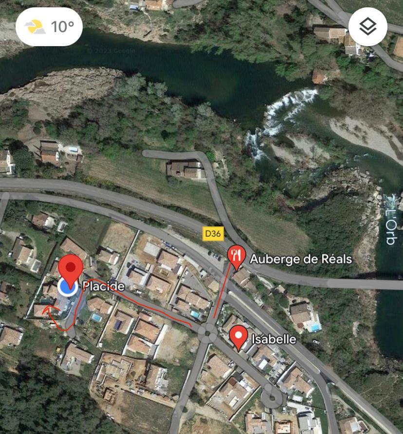 Logements A Proximite De La Riviere Reals Murviel Luaran gambar